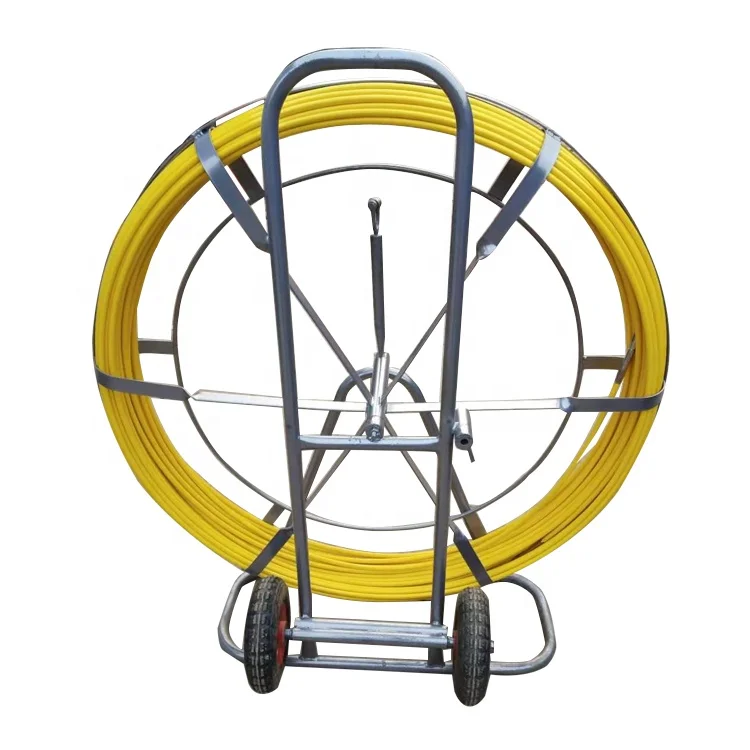 Wholesale Multiple specifications Yellow optional Fiberglass cable Duct Rodder