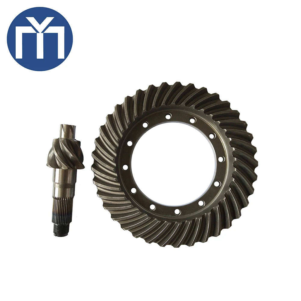 OEM bevel gear crown wheel pinion for mitsubishi
