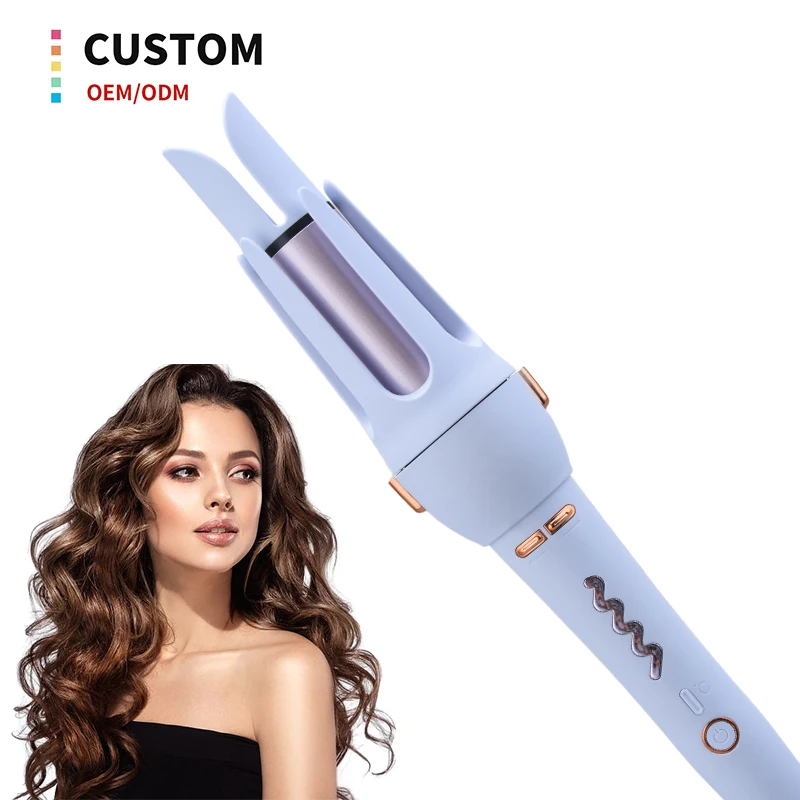 Intelligent Temperature Control 12000000 Negative Ion Concentration Rotating Automatic Hair Curler