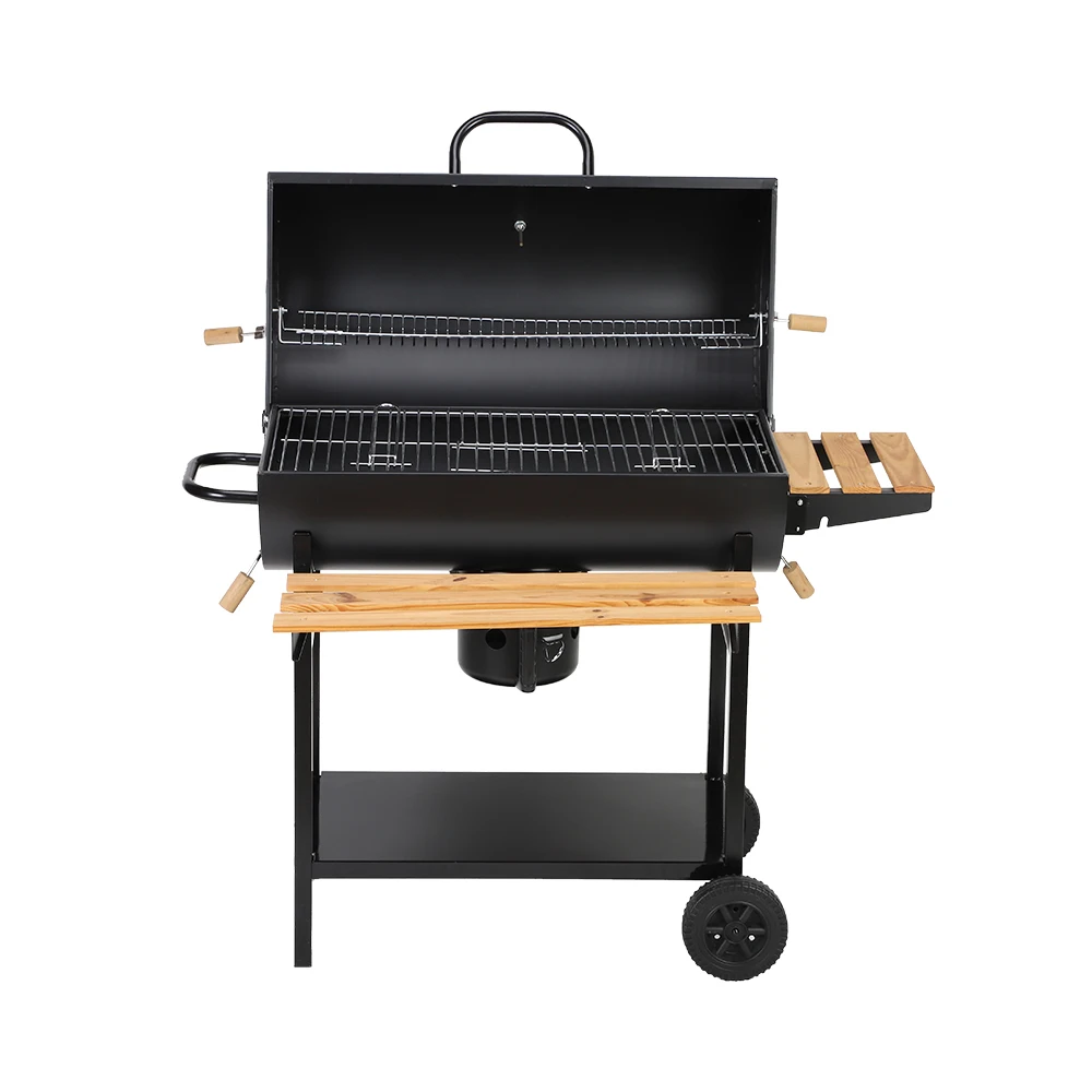 Smoking Grill BBQ Grills Cooking Hardware Patio Garden Party Cooking Ware Charcoal Barrel Grill Machine