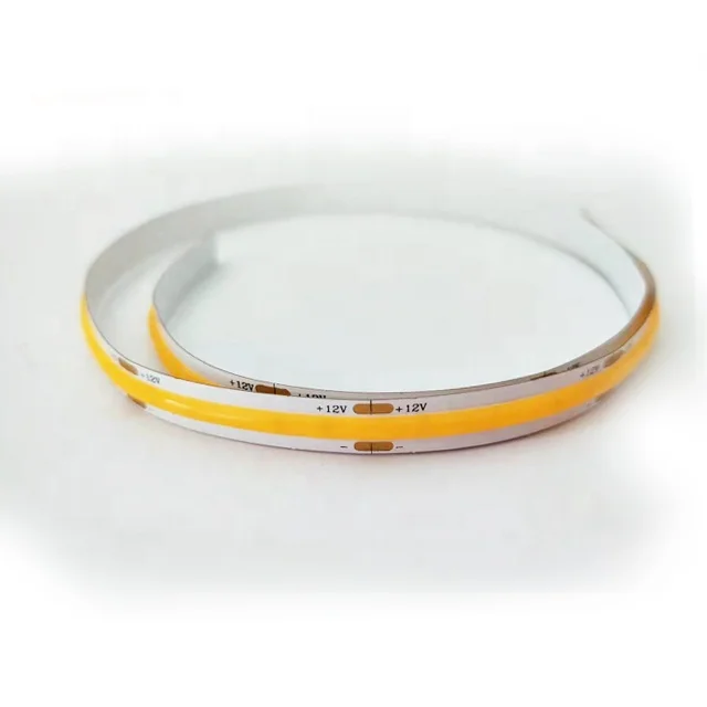 Super Uniform Light emitting 16W 24V Flexible Strip led cob Light