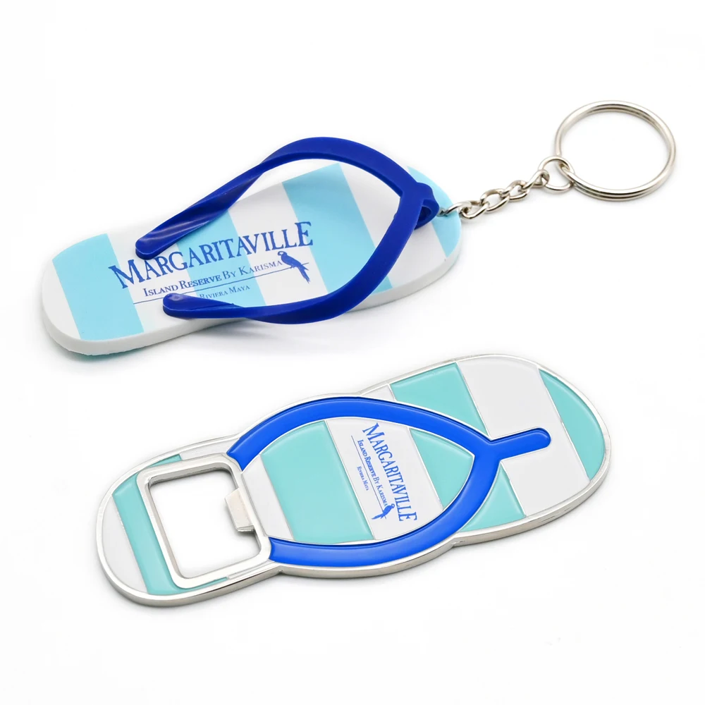 Factory Competitive Price Promotional Beer Opener Metal Custom Shape Bottle Opener Keychain