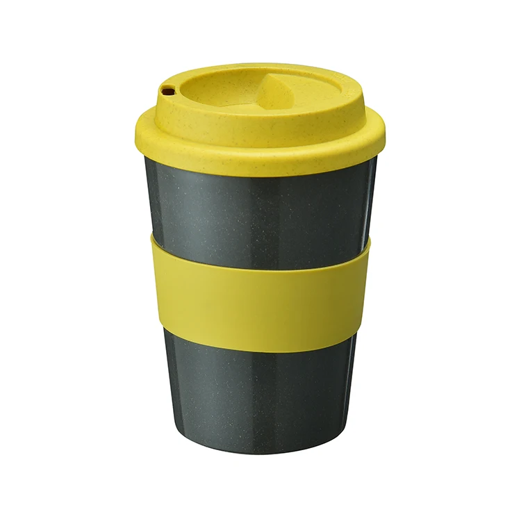 High Quality Plastic Colorful Beer Milk Coffee Insulated Leakproof Travel Mug
