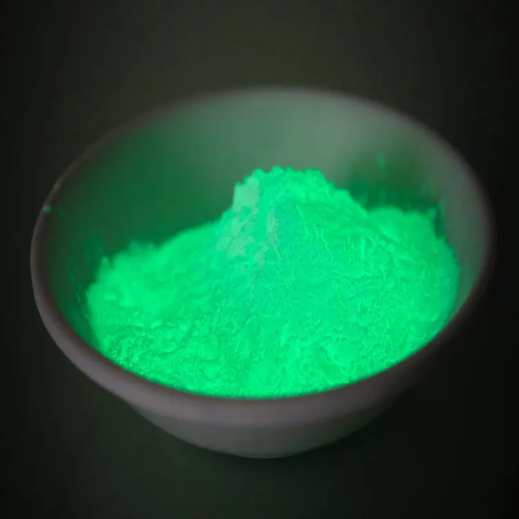 strontium aluminate powder, zinc sulfide and europium Lumine powder