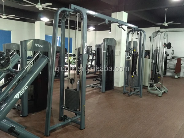 Multi-Functional Gym Commercial Strength Training 5 Station Dual Cable Crossover Machine