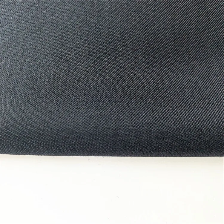 Custom anti static English selvage worsted polyester 70 wool fabric for blazer