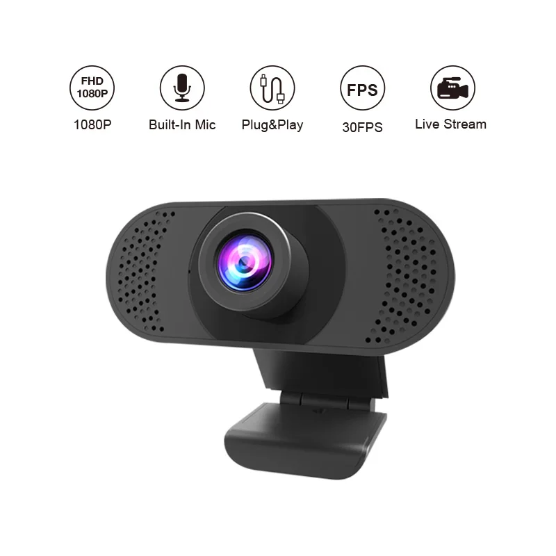1080 ПК Usb веб-камера p Full Hd с поддержкой микрофона
