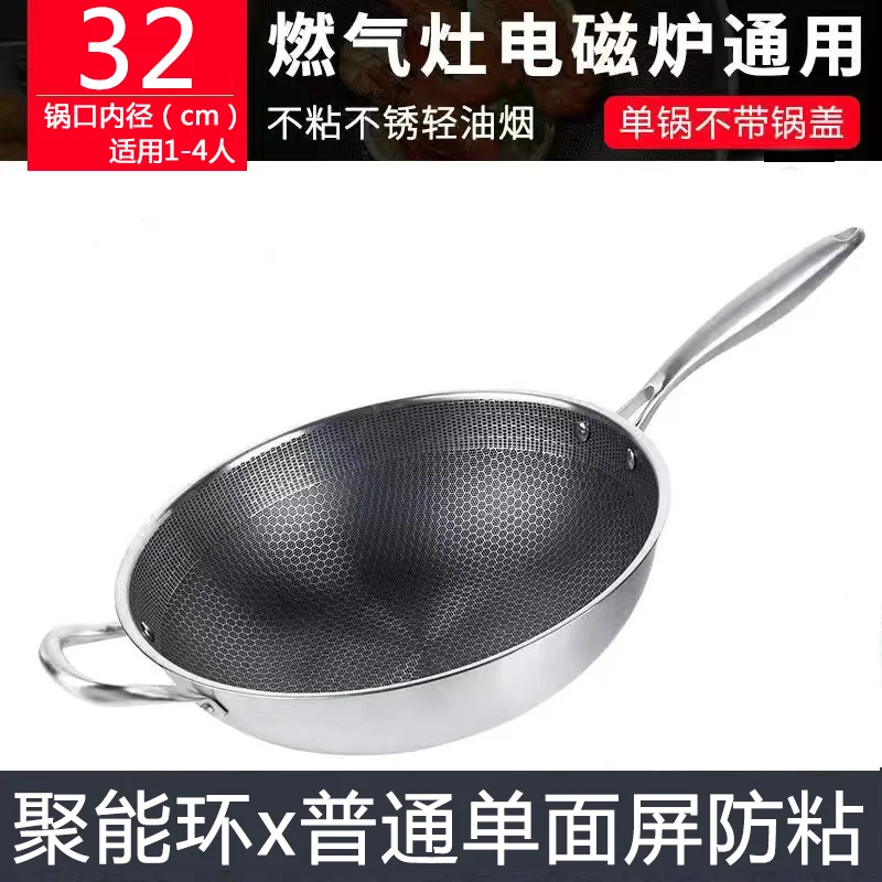 Multi-size High Quality Long-Lasting Non-stick Coated Durability Easy Cleaning Cooking Kitchen Cookware