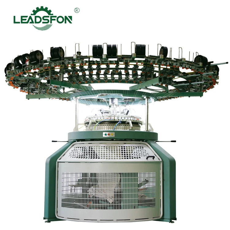 Leadsfon Powerful Single Jersey Circular Knitting Terry Weaving Machine