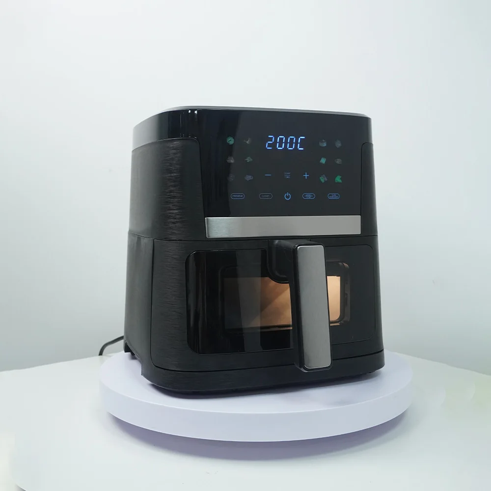 2024 New Product Air Fryer Stainless Steel air fryer 1800W 7L window Ovens kitchen 5 in 1 air fryer KA04006