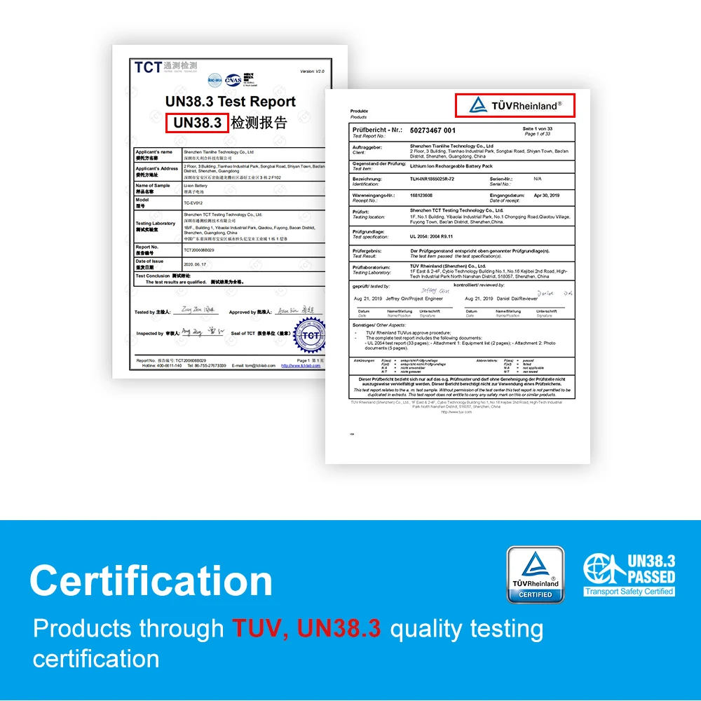 -40-85 Degree High Temperature Rechargeable Li-ion Battery 18650 3.7V 7.4V 4Ah 6Ah Cell Lithium ion Battery Packs In Hot Areas