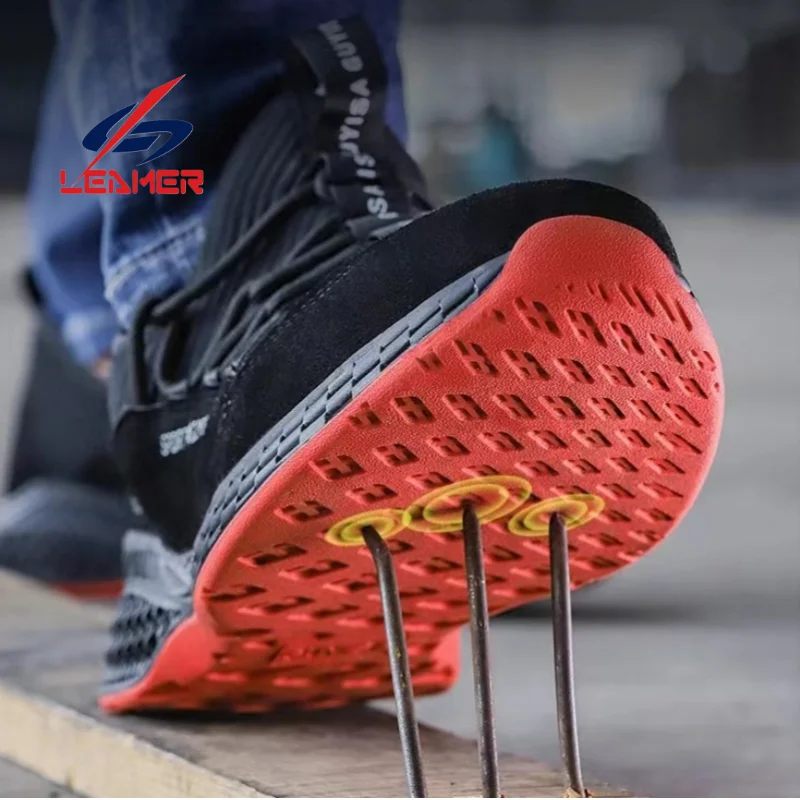 Labor protection shoes anti-impact anti-puncture anti-wear protective shoes male manufacturers foot protection