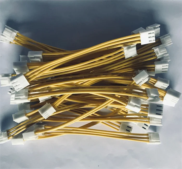 custom 1015/22AWG guitar bathroom qvp701623 photovoltaic agricultural wire harness with female connector tinned connecting wire