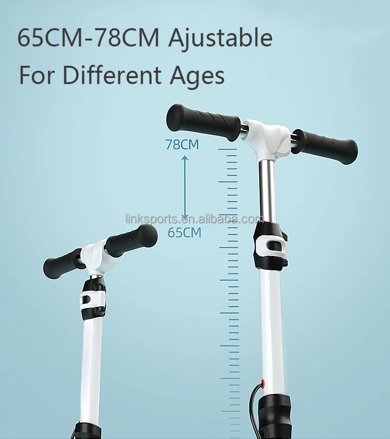 Kids electric scooter High quality Wholesale Large Wheel Kids Scooter Self Balance Folding 3 Wheels Scooter for Children