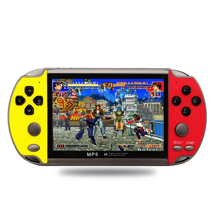 Best Quality X7 Plus Handheld Game Console support add new games