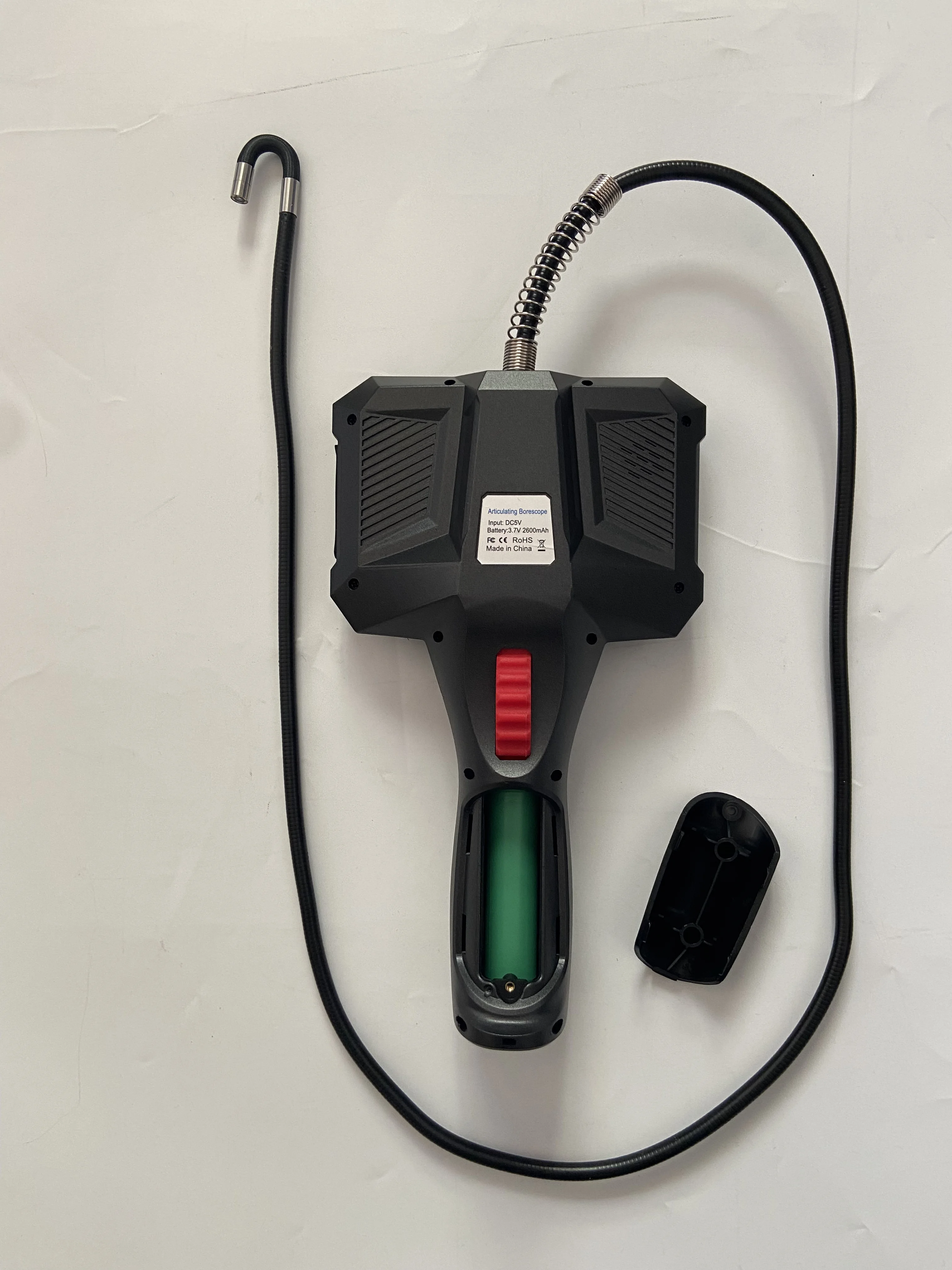 Portable Industrial Video Borescope for Engine/Pipe/Welding Inspection 2-Way Articulation, 1 Meter Cable Length