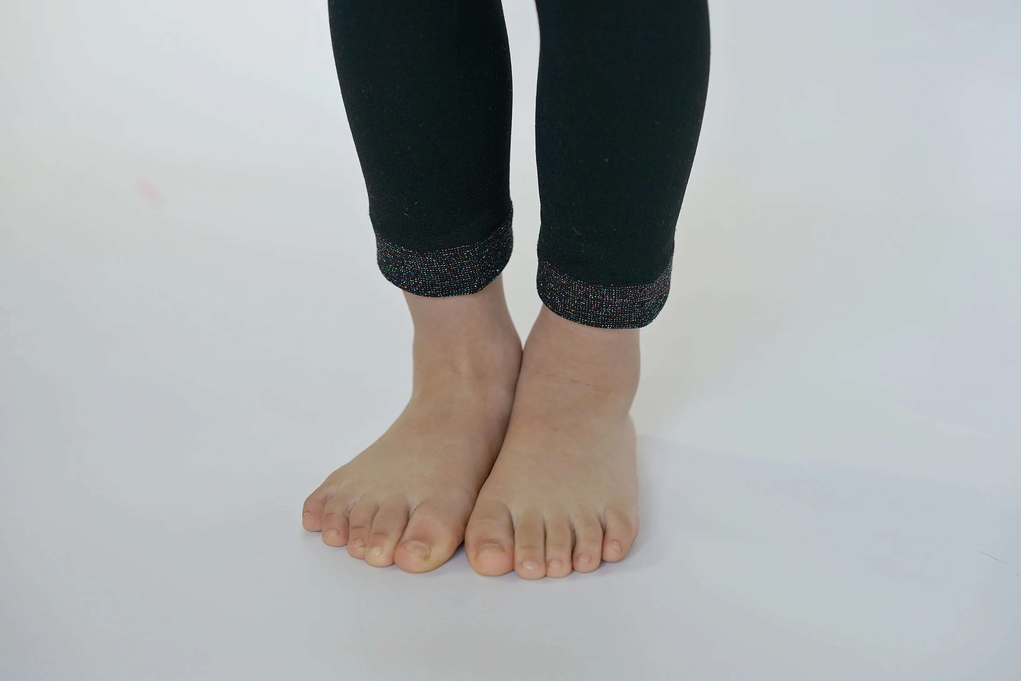 OEM Bling Bling Cozy Girls Warm Fleece Brushed Winter Leggings Kids Pantyhose Tights