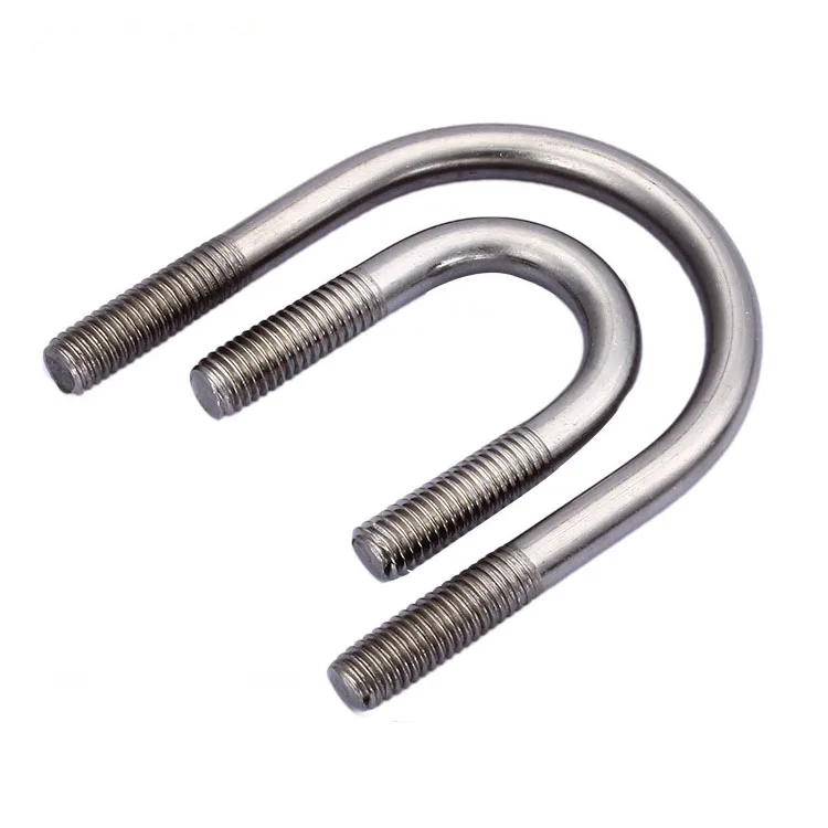 DIN3570 u shape carbon steel bolt stainless bolts customized pipe bend