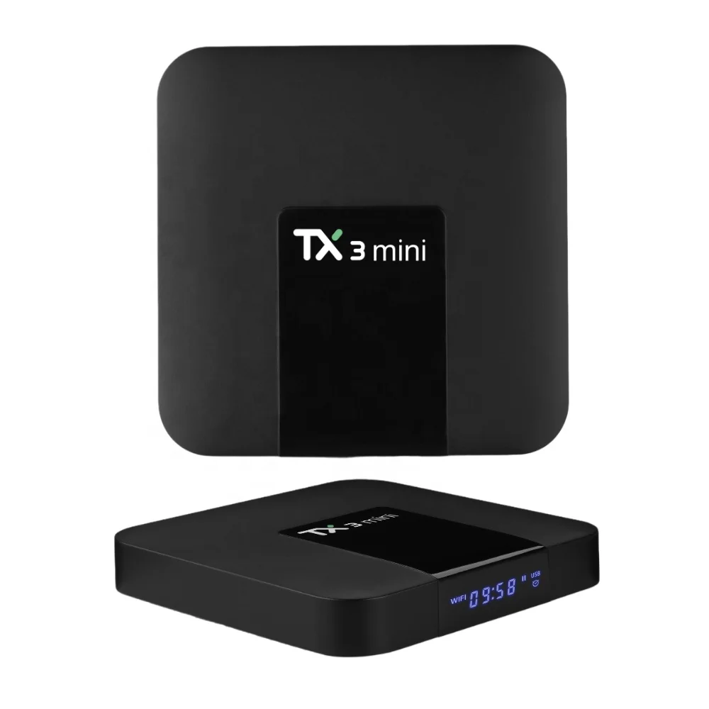 5G WiFi smart TV Box TX3 S905W 2 ГБ 16 ГБ Android 7,1 4K HD USB потоковый медиаплеер телеприставка