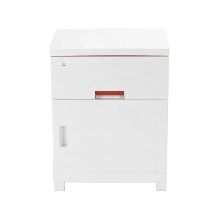 
living room cabinets furniture 2 drawers white ABS plastic storage household bedroom nightstands 
