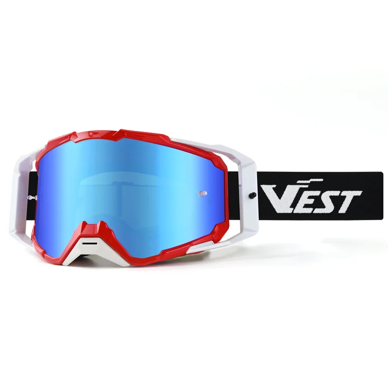 Add Your Own Logo Motorcycle Glasses Motocross Goggles Custom Strap Band Cross Glasses MX Dirtbike Moto Goggles