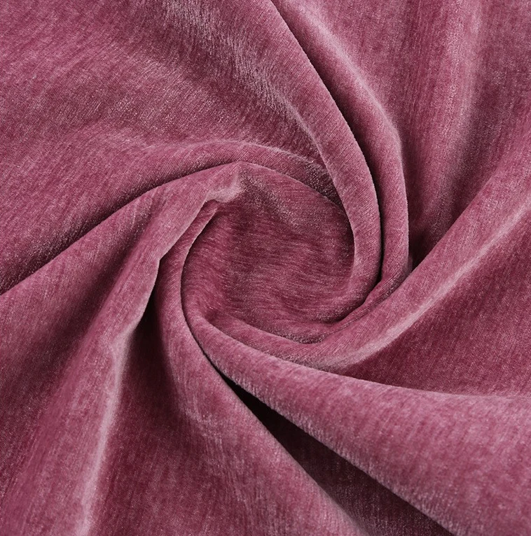 2024 New 100% Polyester Chenille Sofa Fabric 320gsm Weight for Garments like Pants and Jackets Manufactured for Wholesale