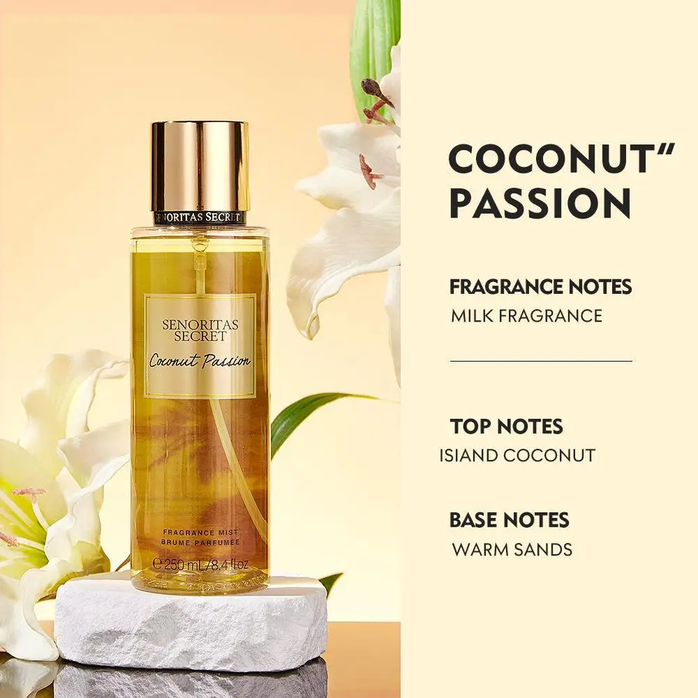 Стойкий 250 мл Victoria Body Mist фруктовый аромат стойкий женские духи