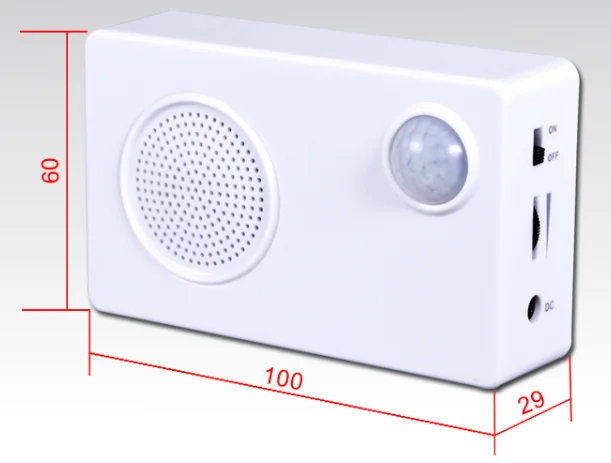 Recordable teddy bear toys module recorders stuffed light sensor sound chip gift box heart voice recorder for plush toy