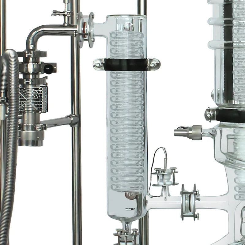 CBD Oil  WTMD-06pro 2~3L/h Wiped Film Evaporator Molecular Distillation machine For sale