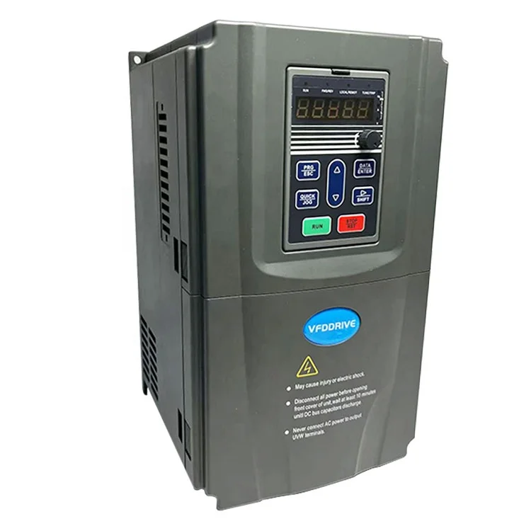 High Quality Vfd Variable Frequency Drive 3.3kw Motor Control Vfd 220v Single Phase To 3 Phase 380v Drive
