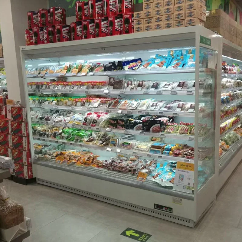 Stainless steel refrigerator cheese display case vegetable cooler for sale