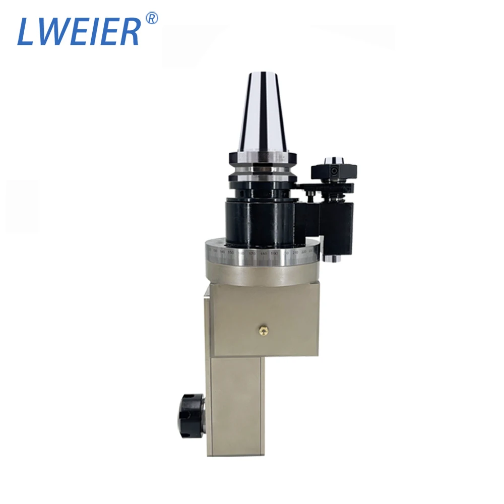 Лучшая распродажа Угловая головка cnc BT40 ER20/25/32/40 для фрезерного станка с ЧПУ горизонтальная фрезерная