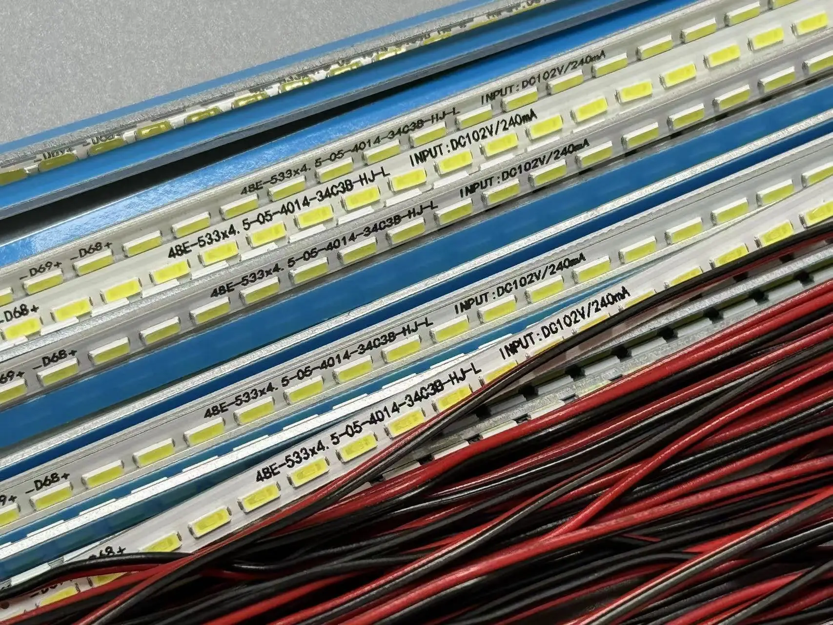 RF-AL480P14-3403R/L-01 A2 48YC , 53cm , 102LEDS , 3V LED tv backlight