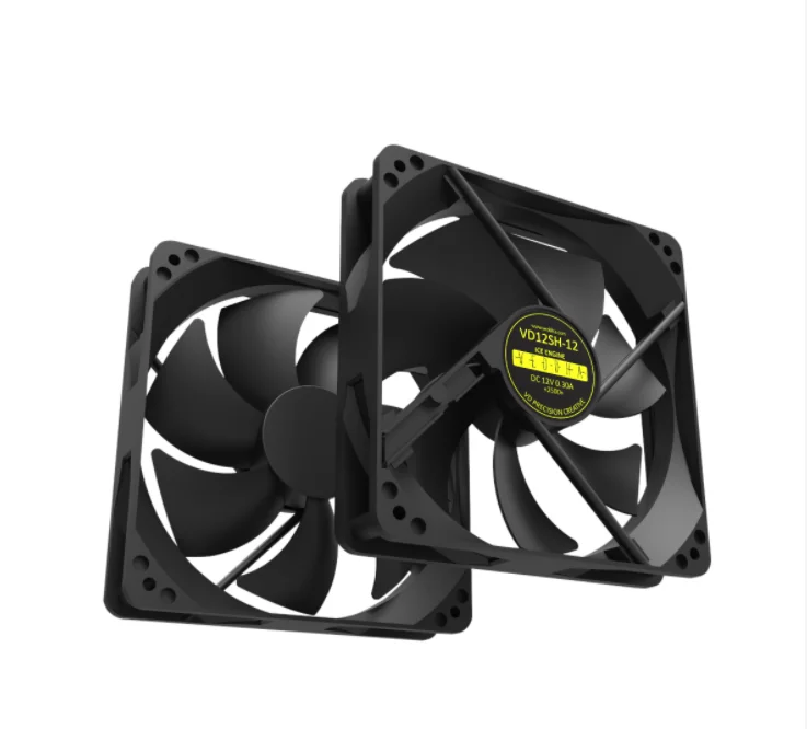 VEDDHA 12cm Cooling Fan 2800RPM Cooler 120mm 120x120x25mm PC Brushless DC Silent CPU Fan for T3 V3C V4C V4D