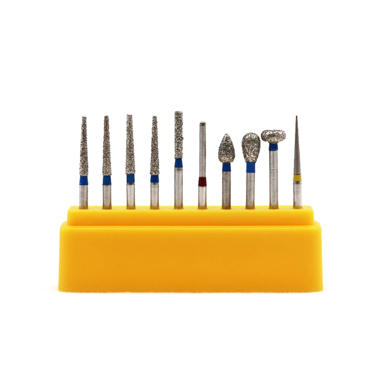 
RTS Dental Carbide Burs 10 Pcs/Set Dentistry Best Carbide Bur A Type for Polishing in Clinic for Dentist from China Manufacture 
