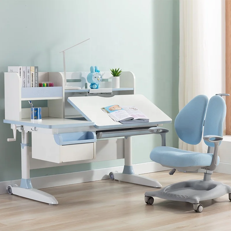 2020 детей регулируемый по высоте письменный стол Рабочий стол детская мебель регулируемый древесина Рабочий стол для обучения детей стол