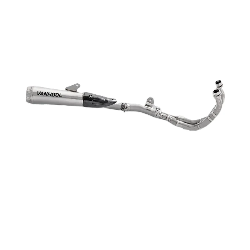 Factory Selling High performance after market exhaust muffler motorcycle exhaust slip on pipe system for Honda CM500