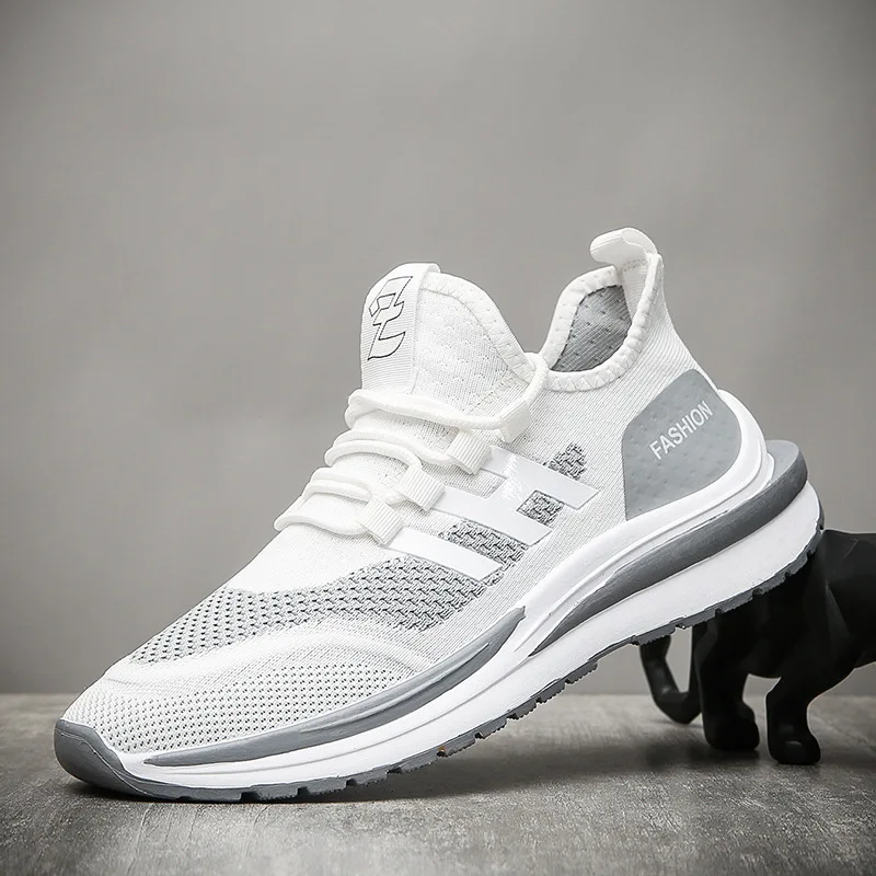 OEM brand walking style shoes camouflage men casual sport shoes sneaker mesh leather rubber shoes for men