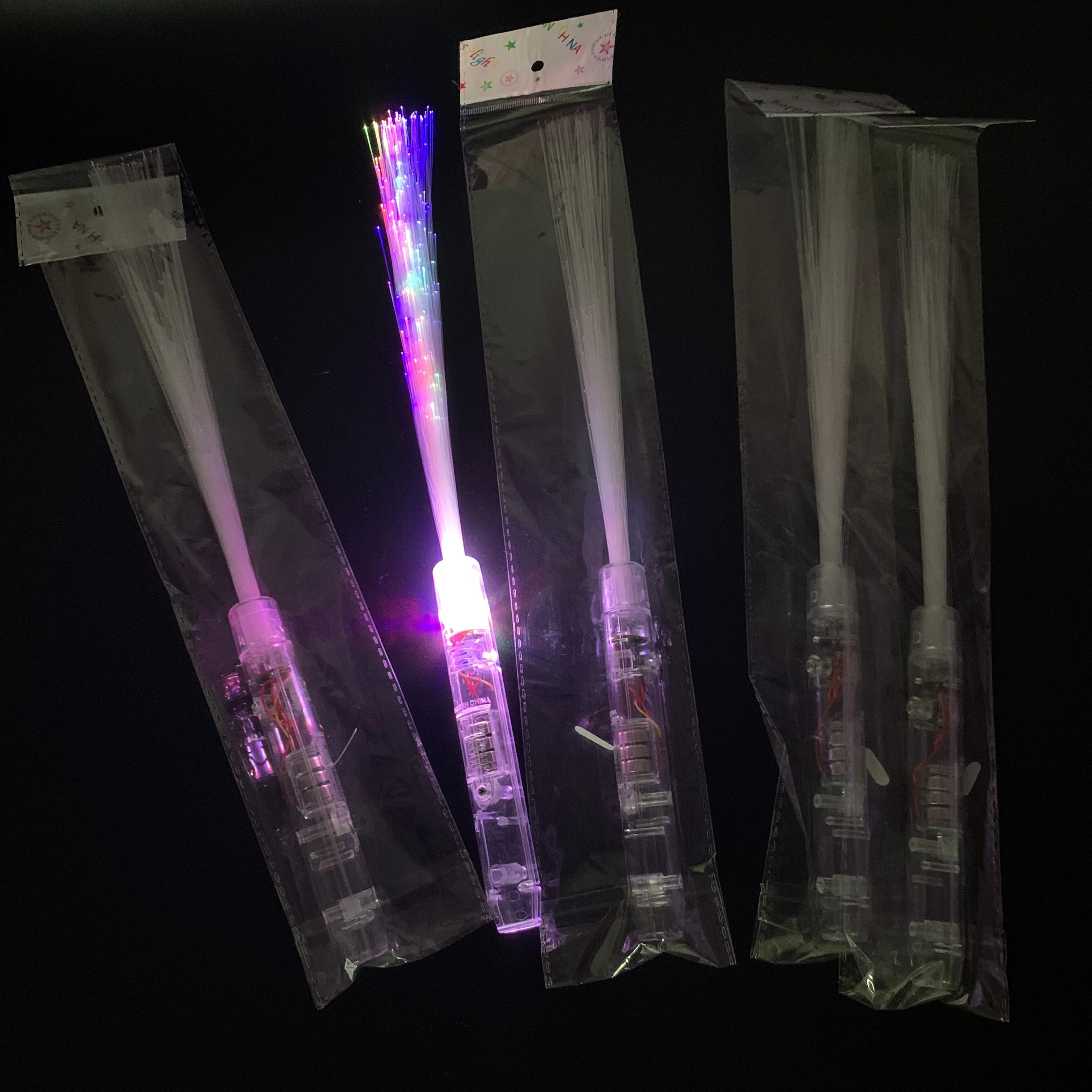 Flashing/Luminous/Glow/Led Toys Stick Party Optical Fiber Rod Light Stick for  Christmas/Helloween/Wedding Party Christmas Xmas