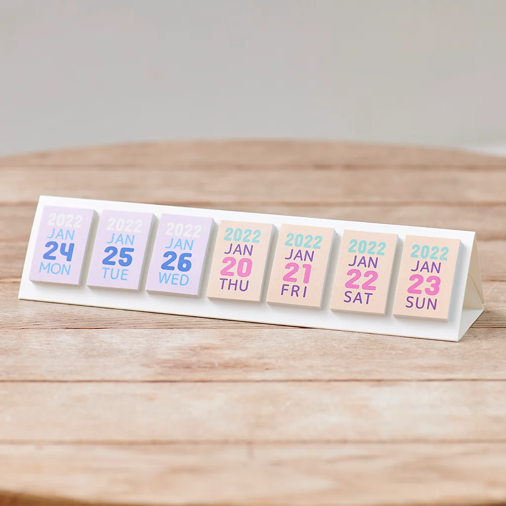 Gentle colors rounded font buy online Japanese stationery for sale