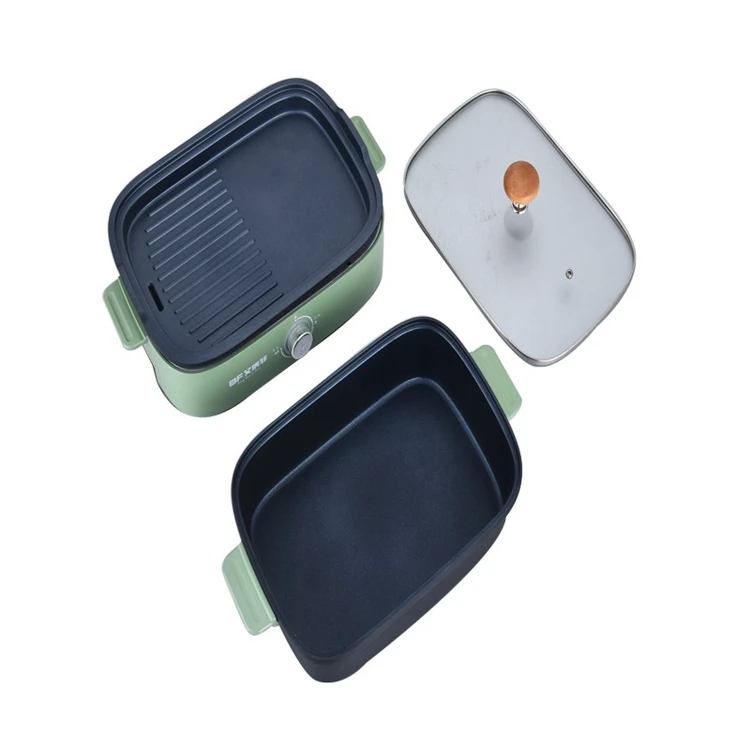 
Hot Selling Cheap Custom Mini Multi-functional Cooking Pot Electric Barbecue Bbq Grill 