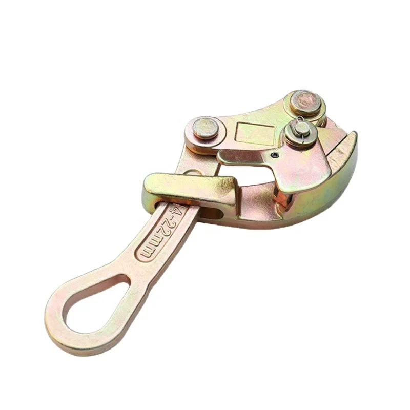 Wire Rope Grip Come Along Clamp Cable Wire Puller Steel Pulling Tool