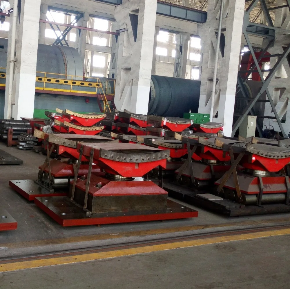 Spare part slide shoe bearing  for cement plant ball mill