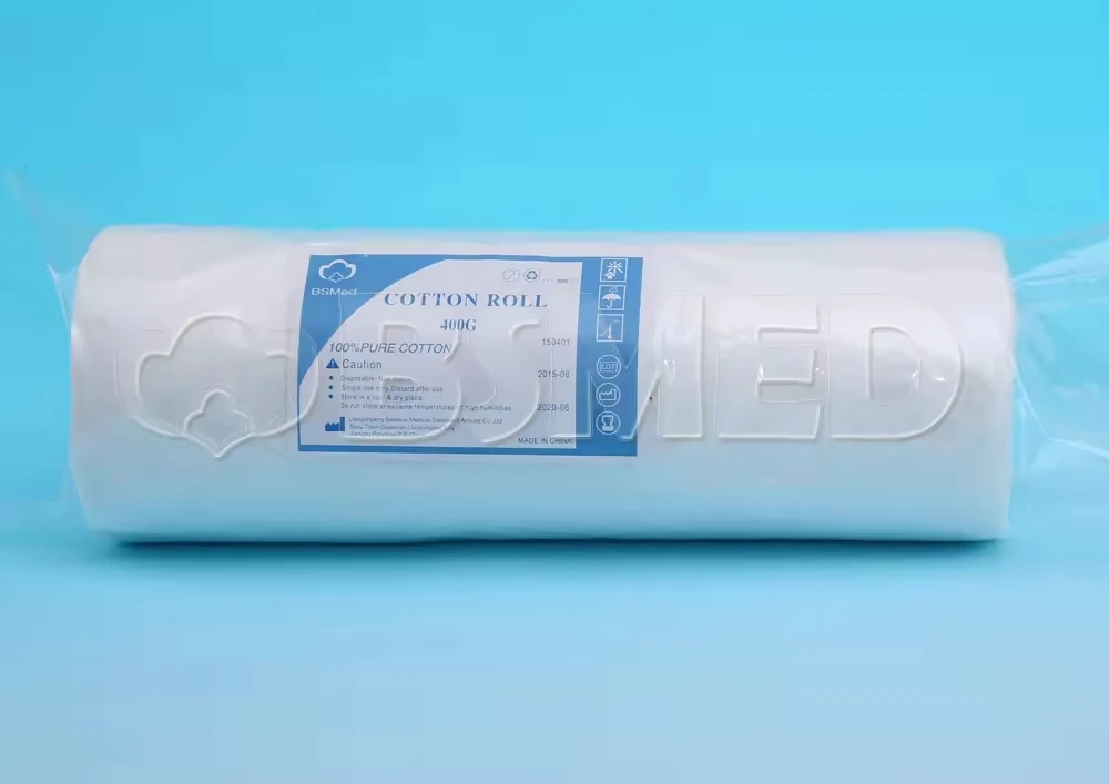 Bleached Comber Noil Cotton Rolls