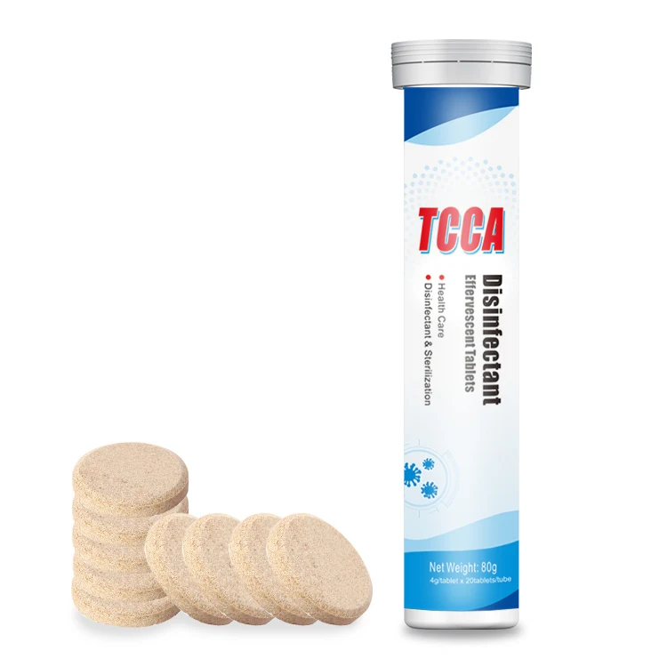 Поставщик дезинфицирующих шипучих таблеток TCCA