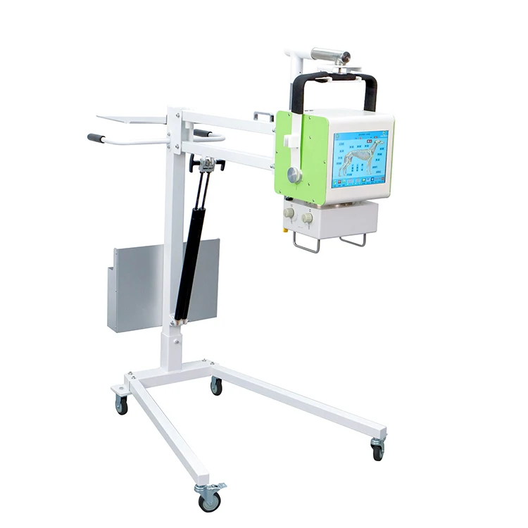 YSX050-C Popular Top Selling Touch Screen 5kw 100mA Veterinary Digital Mobile Portable X-ray Machine For Pet Clinic