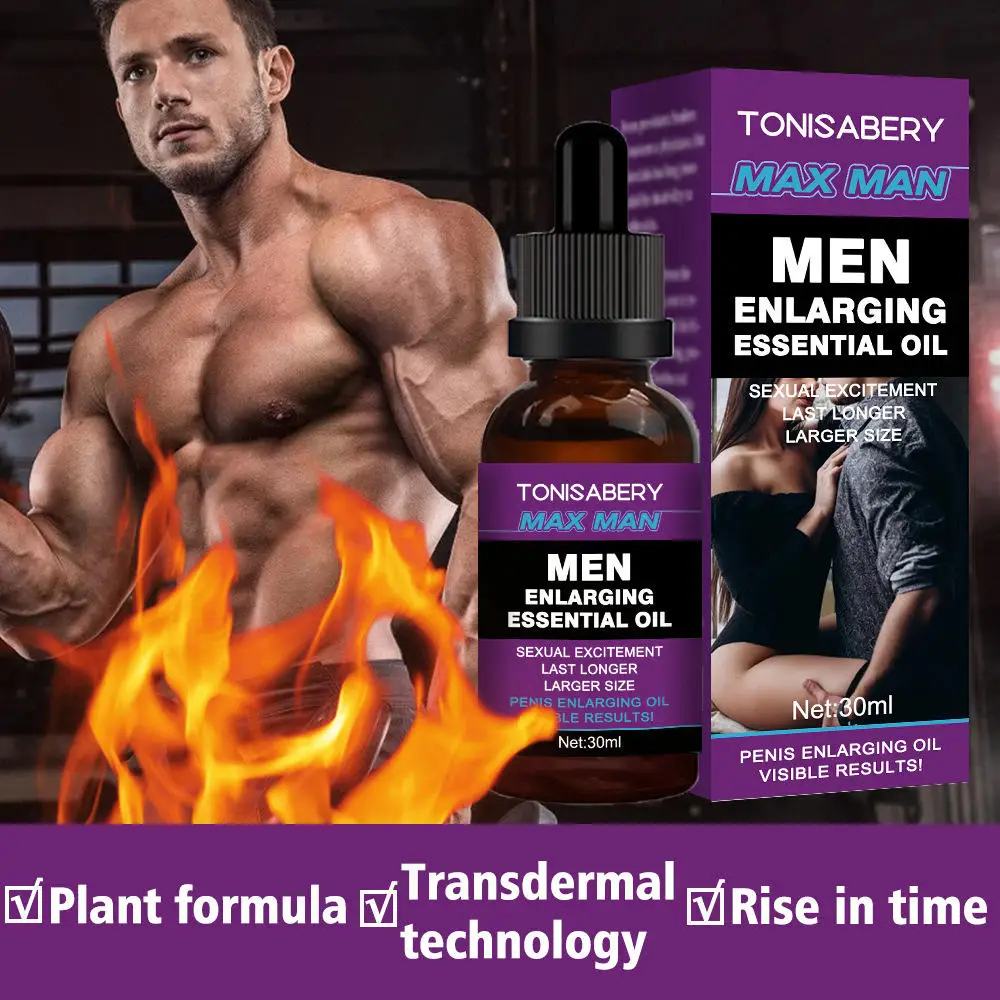 Big Dick Men Penis Thickening Growth Oil XXXL Liquid Cock Erection Men Penis Increasing Massage Oils