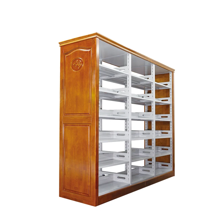 JINHU GROUP Special Design Library Furniture book shelves Widely Used Steel School Book Shelves
