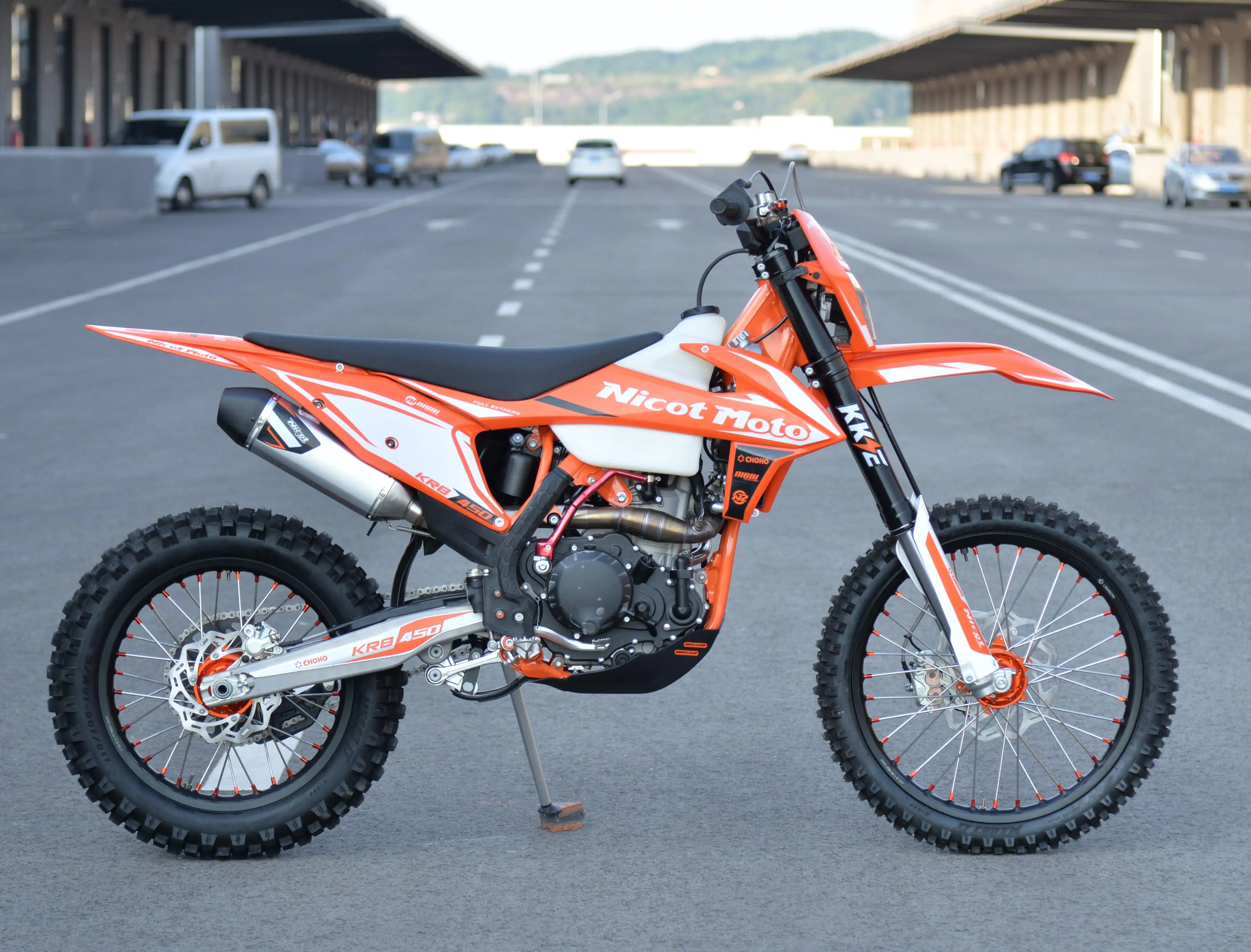 Nicot KF450NU 194MQ 450cc Dirt Bike Motocross 450cc Pit Bike Other Motorcycle with Zongshen NC450U Engine DOHC