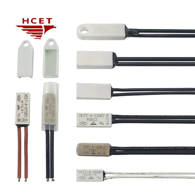 HCET TB05 KSD9700 Thermal Protector Bimetal Thermal Switch Temperature Switch for Heating Pad